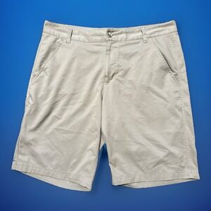 Fila Sport Golf Shorts Men's Size 34 Khaki Pockets Lightweight Sports Outdoor